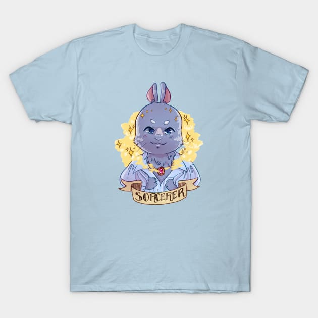 Sorcerer - TTRPG Buns Series T-Shirt by ShoonaBee